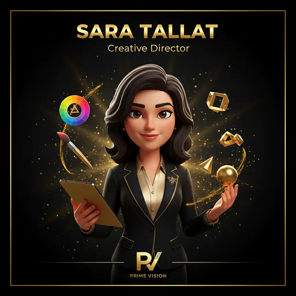 Sara Tallat - Creative Director & Graphic Design Lead